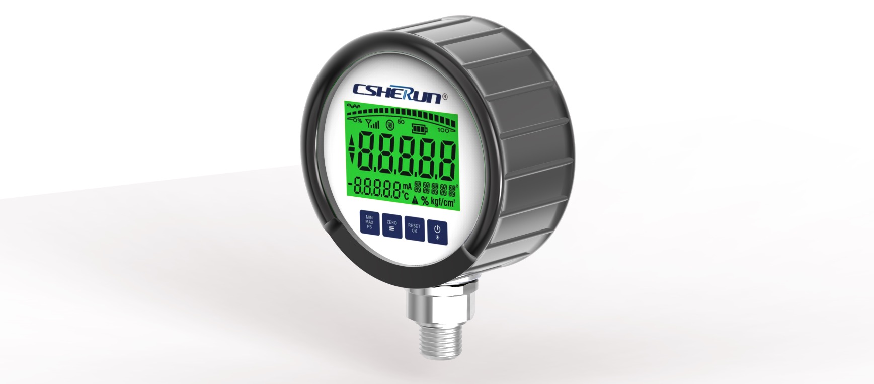 0.05%FS Digital Pressure Gauge TPS.10